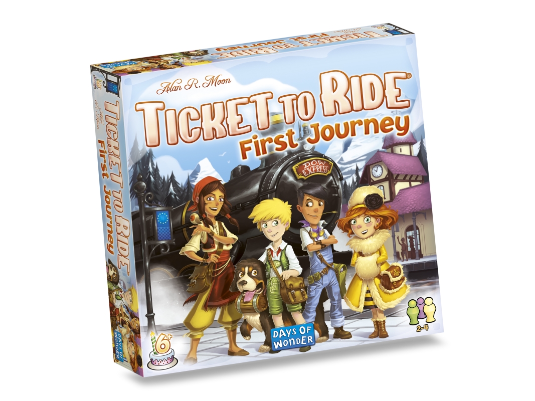 Ticket to Ride First Journey – Børnespil med storbyer