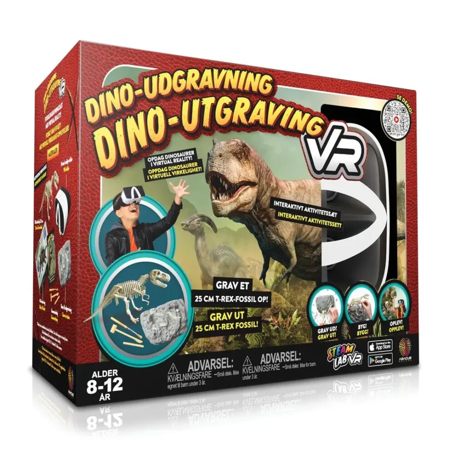 Dino Fossil Udgravning med VR – Oplev Dinosaurernes Verden!