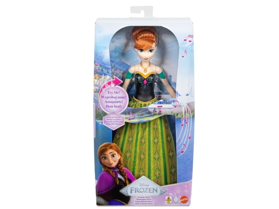 Mattel Disney Frozen Piewajca Anna - Fantastisk tilbud!