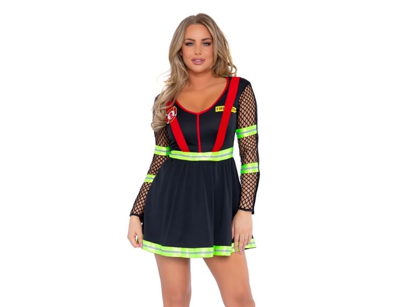 Flirty Brandmand Kostume - Coolbaby - Fantastisk Tilbud!