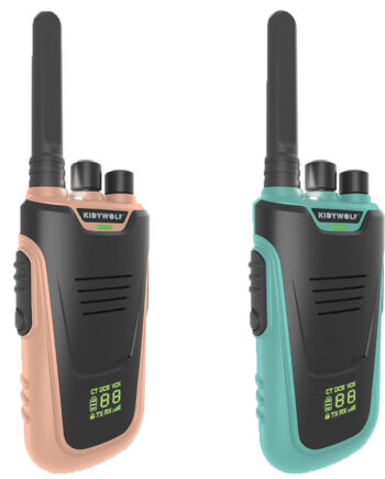 Kidywolf Walkie Talkie – Blå Børne Gadget til Leg