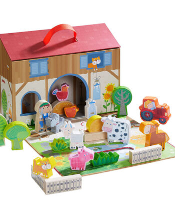 Multifarvet Haba Play World Gård Legetøj – Black Friday Tilbud