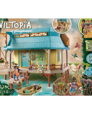 Multifarvet Playmobil Wiltopia Dyreklinik 71007 – Tilbud!