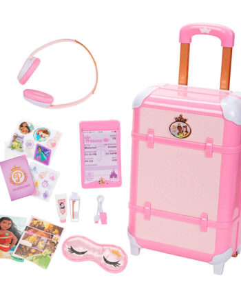 Rosa Disney Princess Deluxe Rejsekuffert til små eventyrere