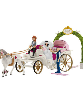Schleich Horse Club Bryllupsvogn 42641 – Udsalg på magisk legetøj!