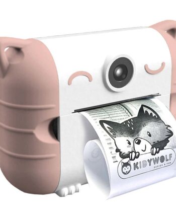 Kidywolf Kamera Printer Kidyprint i Peach - Kreativ sjov!