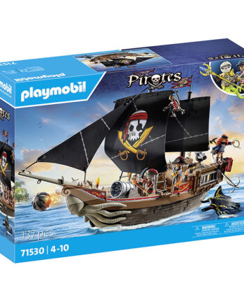 Playmobil Pirater: Fantastisk Piratskib 71530 med 137 Dele!