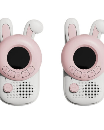 Rosa Kanin Walkie Talkies - Sjov Kommunikation til Børn