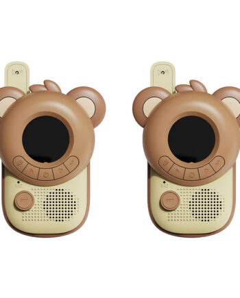 Brune Zoofamily Walkie Talkies til Børn – Sjov Leg!