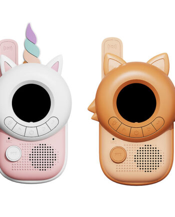 Rosa Walkie Talkies til Børn – Ræv & Enhjørning Leg