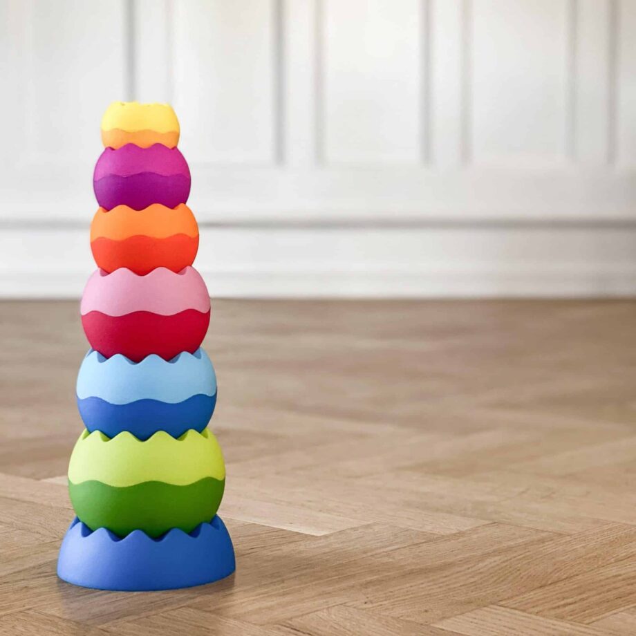 Fat Brain Toys Tobbles Neo – Stabeltårn til Leg og Læring