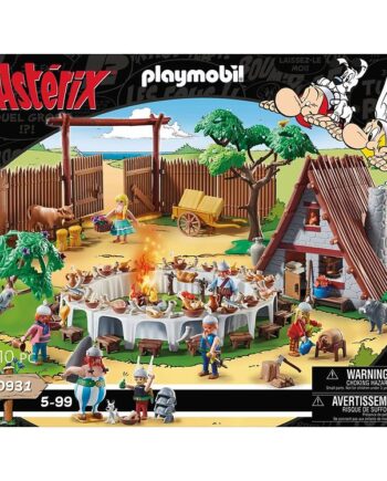 Multifarvet Playmobil Asterix Landsbyfest 70931 - 310 Dele