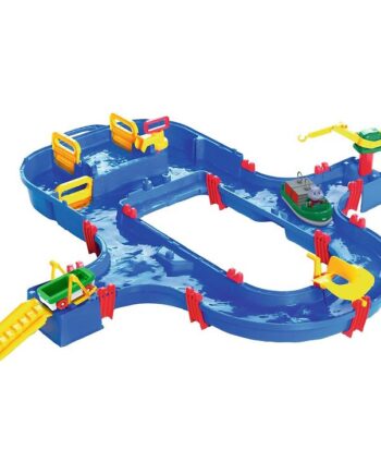 Blå Aquaplay Vandbane Superset - Sjov vandleg til børn!