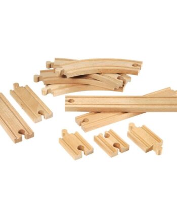 Brio Togskinnesæt – 16 Trædele til Fantastiske Ruter