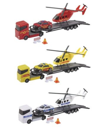 Coolbaby Biltransportør med 3 Die-Cast Biler – Sjov Leg!