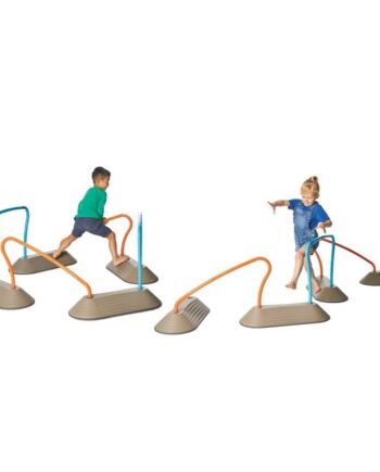 Gonge Mini Parkour Sæt til Børn – 21 Dele Tilbud!