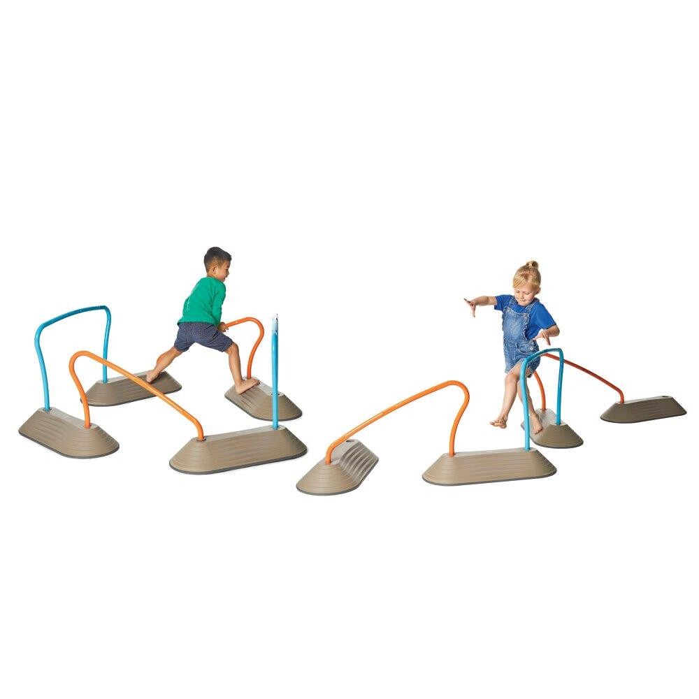 Gonge Mini Parkour Sæt til Børn – 21 Dele Tilbud!