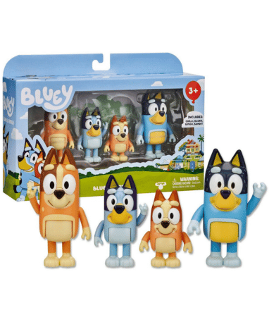 Bluey Actionfigurer Pak – Fantastisk Leg og Kreativitet!