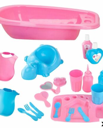 Farverigt Dukke Tilbehør - 15 Dele fra Colorbaby