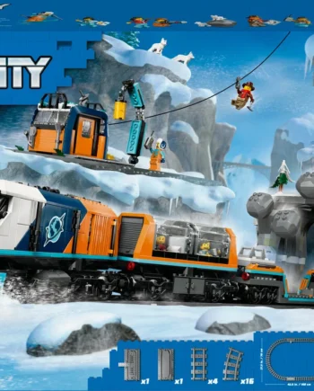 LEGO City Arktiske Eksprestog - Fantastisk legetøj til børn!