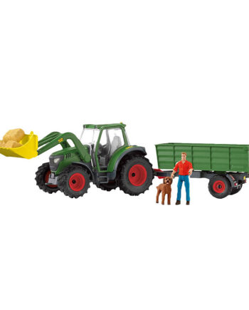 Schleich Traktor med Påhængsvogn – Fantastisk Tilbud!