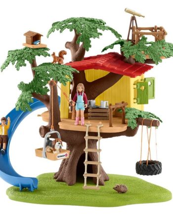 Multifarvet Schleich Farm World Træhus – Uovertruffen Tilbud!