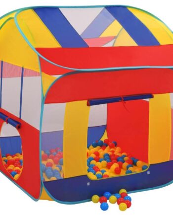 Flerfarvet Legetelt Med 300 Bolde - Boligcenter Coolbaby  - 8718475727576