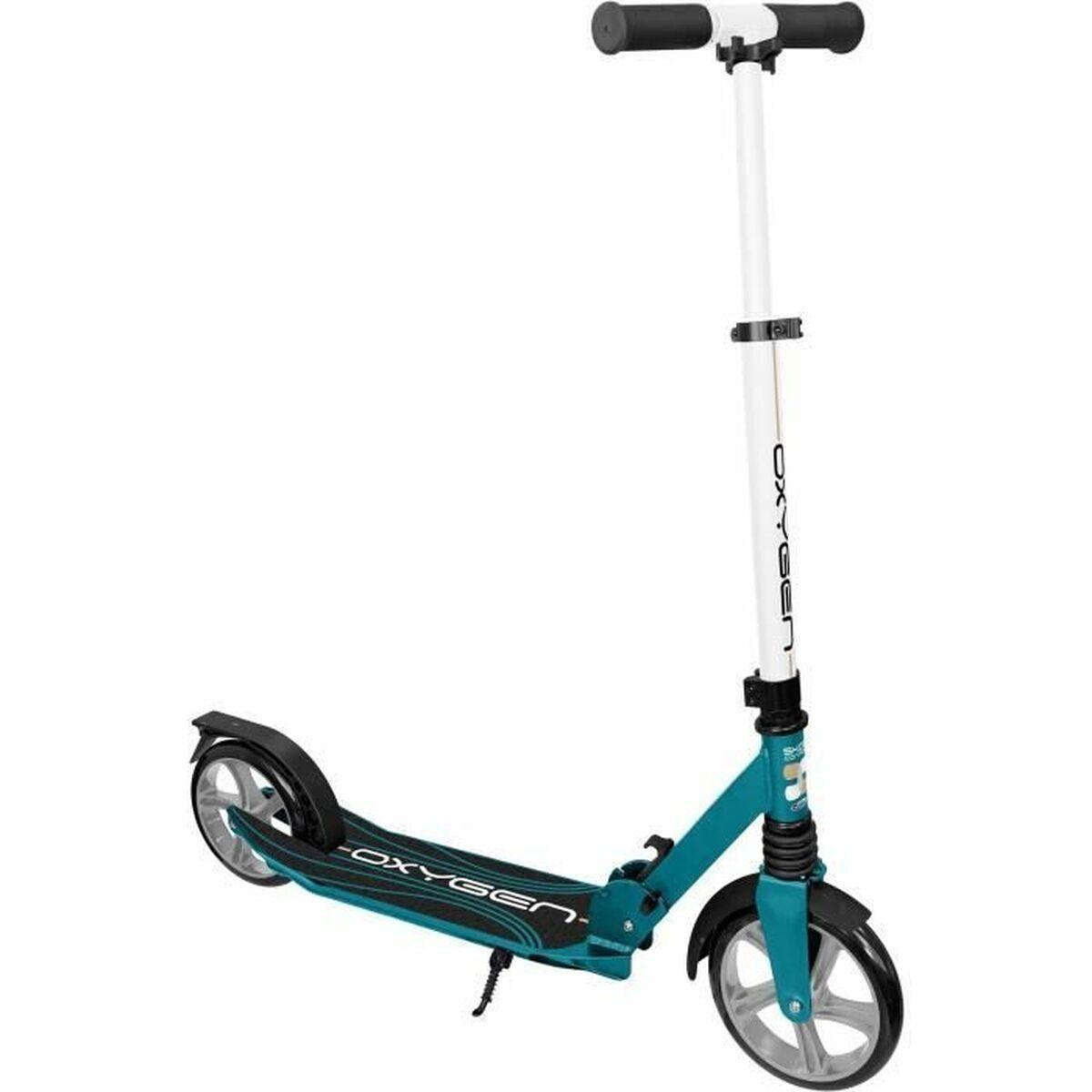 Grøn Løbehjul Stamp Oxygen Sort Blå - Stamp Coolbaby  - 3496277942001