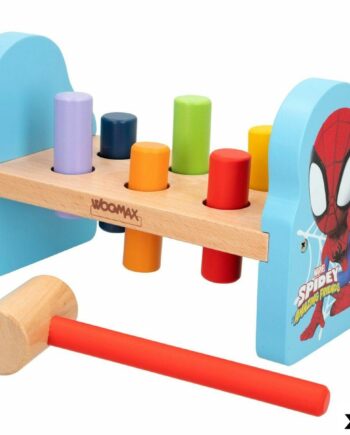 Færdighedsspil Spidey - 8 Dele til Børn i Træ