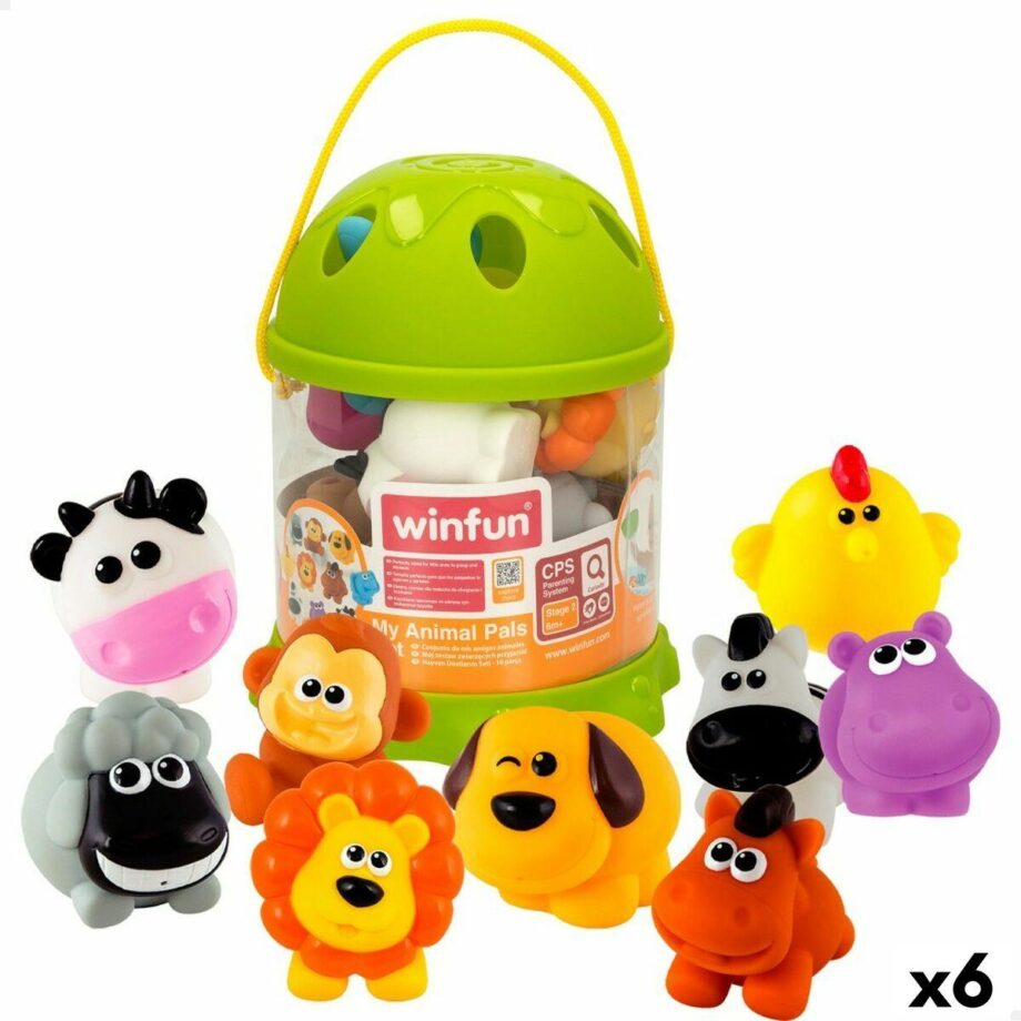 Sæt Bondegårdsdyr Winfun Plastik Dele Enheder - Winfun Coolbaby  - 4899888735403