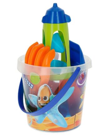 Sæt med strandlegetøj Colorbaby Mr. Craby - 16 enheder