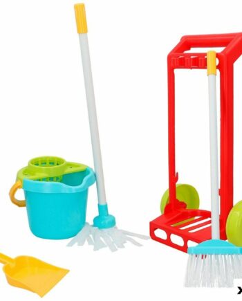 Rengøringsvogn Med Tilbehør Colorbaby Dele Legetøj Enheder - Colorbaby Coolbaby  - 4899888739067