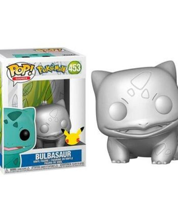 Dukke Funko Pop Bulbasur N453 Metal Sølvfarvet - Funko Coolbaby  - 0889698598743