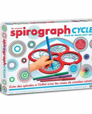 Tegningssæt Spirograph Silverlit Cyclex Dele - Coolbaby  - 8194410101852