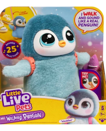 Blå Little Live Pets Walking Penguin - Coolbaby  - 630996265352