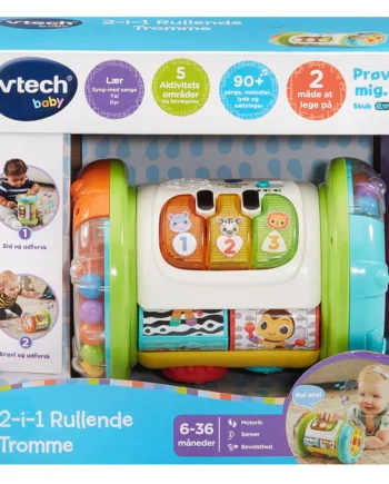 Vtech 2i1 Rullende Tromme Aktivitetslegetøj Til Børn Fra Mdr - Vtech Coolbaby  - 3417765626326