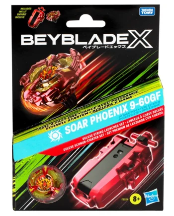 Beyblade Soar Phoenix Deluxe String Launcher Sæt - Beyblade Coolbaby  - 5010996256607