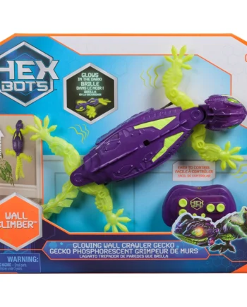 Hex Bots Væggående Selvlysende Gecko - Hex Bots Coolbaby  - 0681147104785