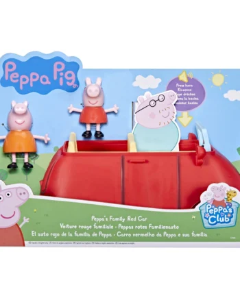 Rød Gurli Gris Familien Gris E Bil - Gurli Gris Coolbaby  - 5010996308030