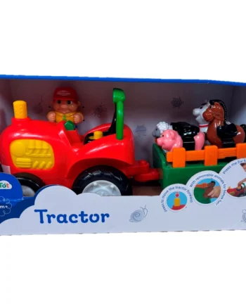 Traktor Med Vogn Aktivitetslegetøj Til Børn Fra - Bog & Idé Coolbaby  - 0661148448750