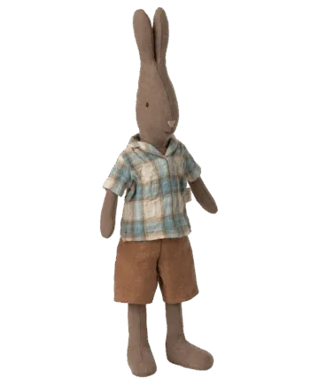 Brun Hare Størrelse Bluse Shorts Maileg - Maileg Coolbaby  - 5707304144878