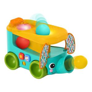Bright Starts Pop & Roll Safari Bus Bold Legetøj Stk - Bright Starts Coolbaby  - 074451168275