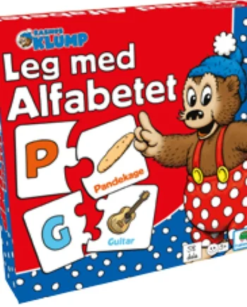 Rasmus Klump Leg Med Alfabetet - Barbo Toys Coolbaby  - 5704976074311