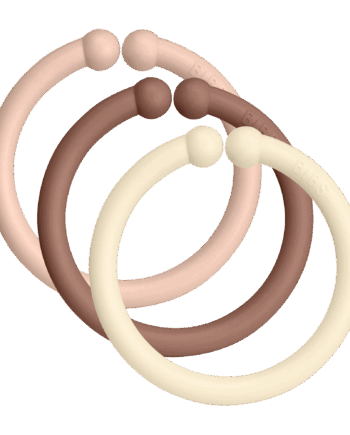 Bibs Loops Blush Woodchuck Ivory Stk - Bibs Coolbaby  - 5713795219599