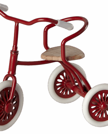 Trehjulet Cykel Rød Maileg - Maileg Coolbaby  - 5707304133421