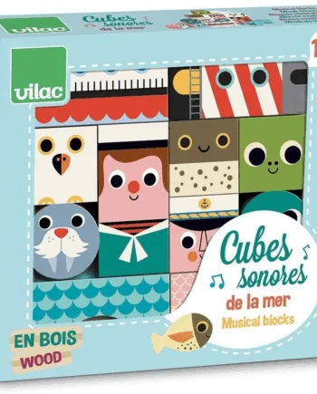 Træklodser Lyd Havet - Vilac Coolbaby  - 3048700077189