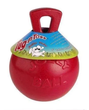 Jolly Tug Toss Rød - Jolly Pets Coolbaby  - 788169040616