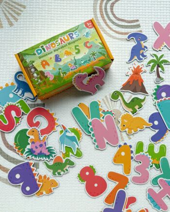 Dino Tal Bogstavsmagneter Stk - Magnetbuen Coolbaby