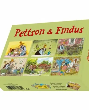 Pettson & Findus Billedklodser Klodser Plastet - Hjelm Förlag Coolbaby  - 7393182832822