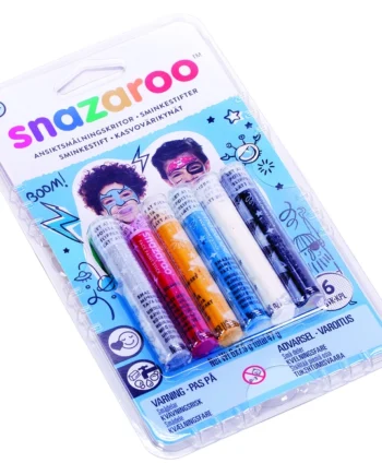 Blå Sminkefarve Stifter Pak - Bog & Idé Coolbaby  - 0766416496584